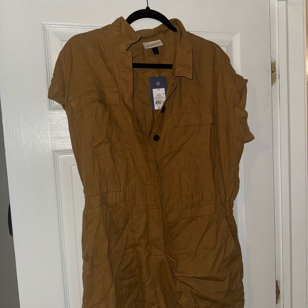 Target Brown Jumpsuit